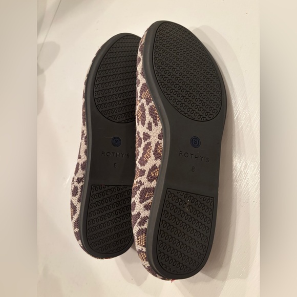 Rothy’s The Loafer in Mocha Spot Leopard Print size 8, retired. New - Picture 3 of 5
